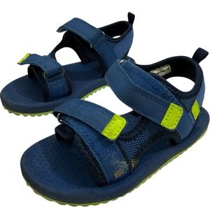 OSHKOSH B'Gosh Harchata Sandals Hook & Loop Strappy Open Toe Toddler Boys Sz 9